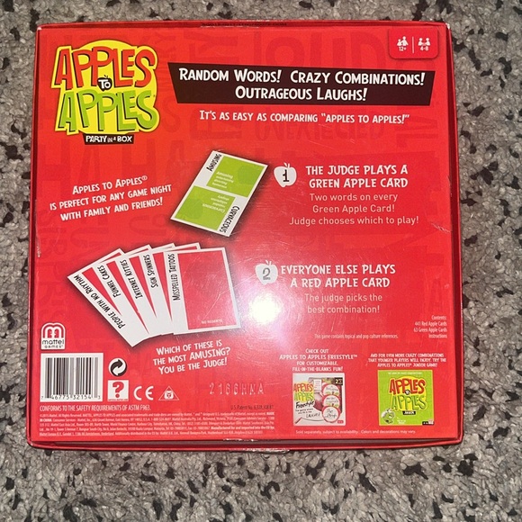 Apples to apples party in a box game - Picture 2 of 3